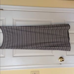 Chico’s jersey long skirt